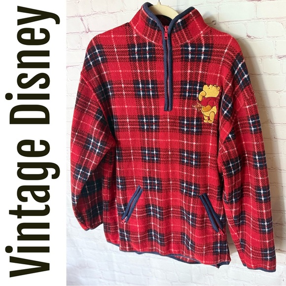 Vintage 90s Disney Pullover with Winnie the Pooh - Picture 1 of 5